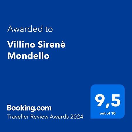 Villino Sirene Mondello Palermo Exterior foto